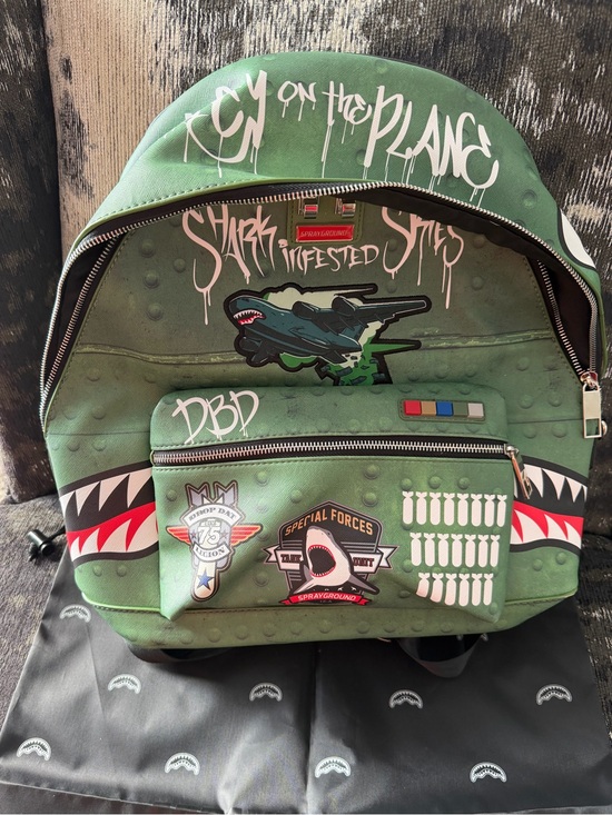 Sprayground Other - Sprayground Shark Infested Skies backpack NWOT